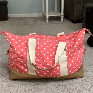Pink Duffel bag